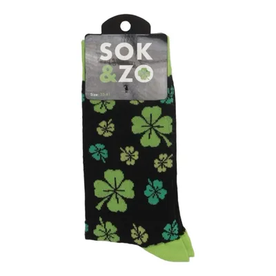 Chaussettes (Noir, Vert, Multicolore) de So & Zoe Coton, Élasthane, Polyamide