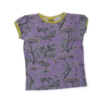T-shirt (Lila, Flerfärgad) från Duns Ekologisk bomull