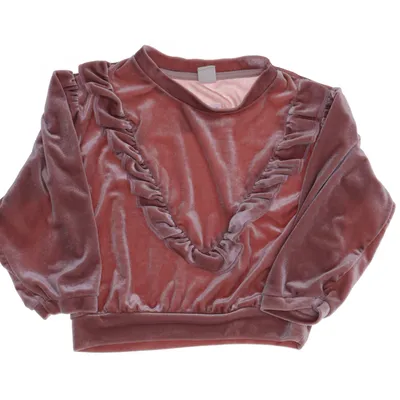 Collegetröja (Rosa) från Uniq Mini Elastan, Polyester