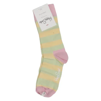 Strømper (Pink, Gul, Grøn) fra Happy Socks Bomuld, Elastan, Polyamid