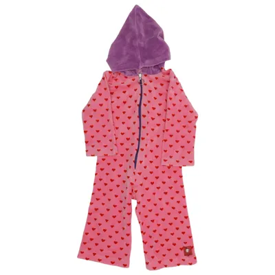 Mjukisdräkt (Rosa, Lila, Röd) från Liten Bomull, Polyamid