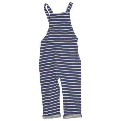 Hängselbyxor (Blå, Vit) från H&M Bomull