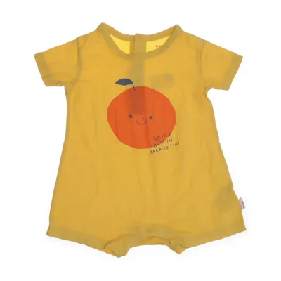 Sparkdräkt (Gul) från Tinycottons Ekologisk bomull, Elastan