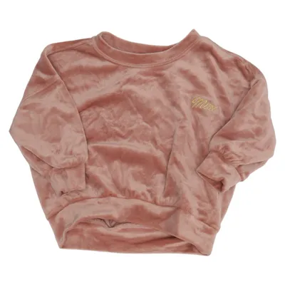Collegetröja (Beige) från Mini Gina Tricot Elastan, Polyester