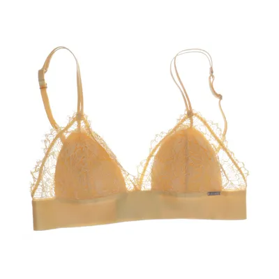 Bralette (Gul) från Ella M Lindex Polyamid, Polyester