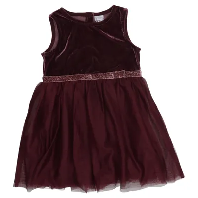 Dress (Purple) from Lindex Baby Elastane, Polyester