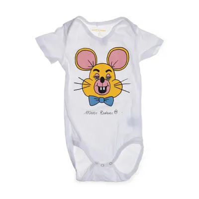 Body (Vit, Flerfärgad) från Mini Rodini Ekologisk bomull