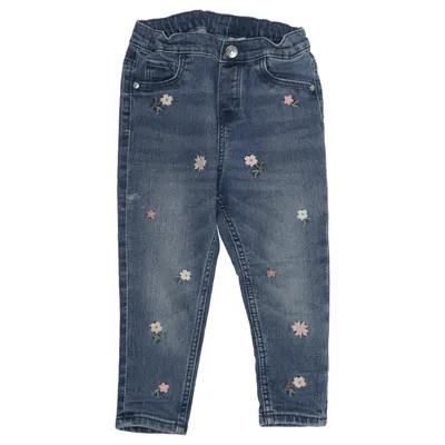 Jeans (Blå) fra H&M Baby Bomuld, Elastan, Polyester