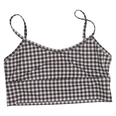 Sports bra (Brown, White) from Aim'n Elastane, Polyester