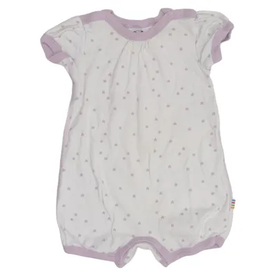 Barboteuse (Blanc, Violet) de Joho Coton biologique