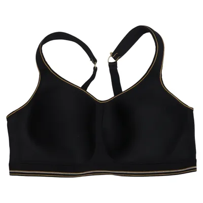 Sport-bh (Zwart) van Viania Elastaan, Polyamide, Polyester