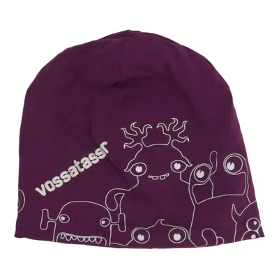 Beanie (Lila) van Vossatassar Katoen, Elastaan