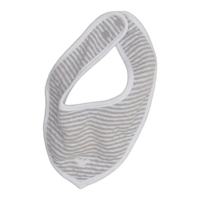 Bib (Gray, White) from Giorgio Armani