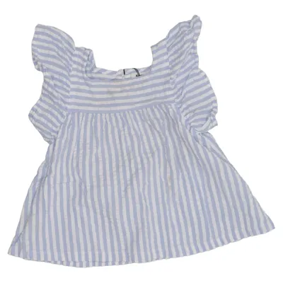 Top (Blue, White) from KappAhl Cotton