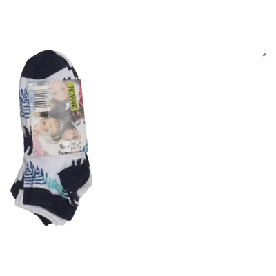 Chaussettes (Bleu, Blanc) de Pocopiano Coton, Élasthane, Polyamide