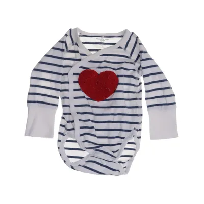 Body (White, Blue) from Polarn O. Pyret Cotton