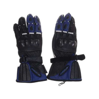 Motorhandschoenen (Zwart, Meerkleurig) van Probiker Leer, Polyamide