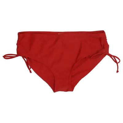 Bas de bikini (Rouge) de Nor Élasthane, Polyamide, Polyester
