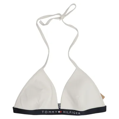 Bikiniöverdel (Vit, Blå, Röd) från Tommy Hilfiger Elastan, Polyester
