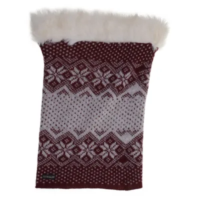 Neck warmer (Red, White) from Napapijri Acrylic, Cotton, Mohair, Polyamide, Polyester, Wool, Viscose