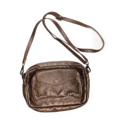 Axelremsväska (Brun, Guldfärgad) från Cinnamon Skinn