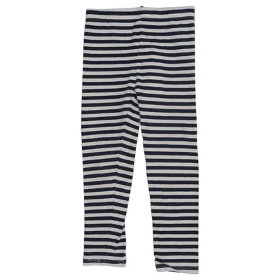 Leggings (Blue, White) from Åhléns Elastane, Organic cotton