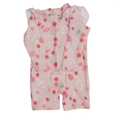UV-tøj (Pink, Rød, Hvid) fra Lindex Elastan, Polyester