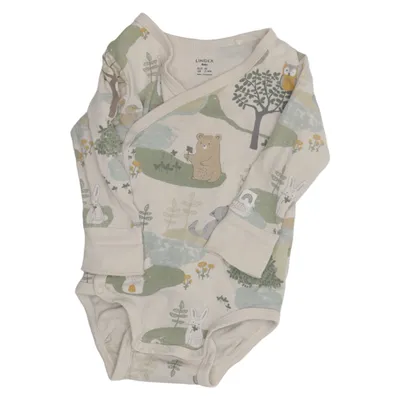 Body (Beige, Multicolore) de Lindex Baby Coton, Élasthane