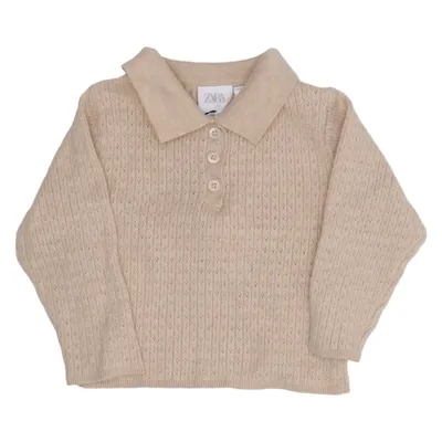 Rugbytröja (Beige) från Zara Polyamid, Polyester, Viskos