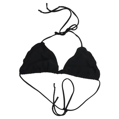 Bikini top (Zwart) van Beach Elastaan, Polyester
