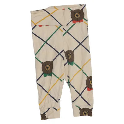 Pants (Beige, Multicolored) from Mini Rodini