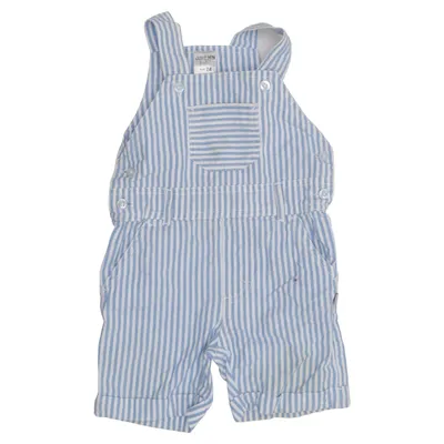 Hängselshorts (Blå, Vit) från Jacky Baby Bomull
