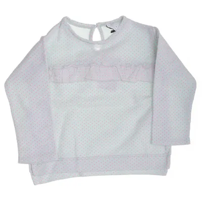 Sweatshirt (White, Pink) from Zara Baby Cotton