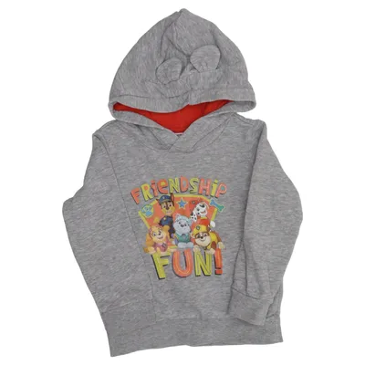 Hoodie (Gray, Red, Multicolored) from Nickelodeon Cotton, Polyester, Viscose