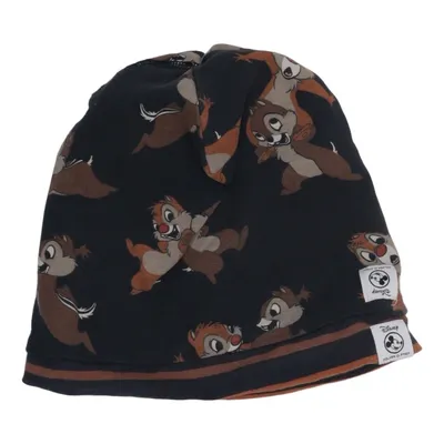 Beanie (Blauw, Bruin, Meerkleurig) van Disney x Polarn O. Pyret Elastaan, Organisch katoen
