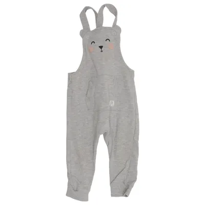 Overalls (Grå) fra Lindex Baby Bomuld, Elastan, Viscose