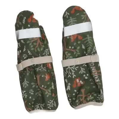 Mittens (Green, Multicolored) from Kuling