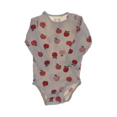 Body (Beige, Grön, Röd) från Lindex Baby Bomull, Elastan