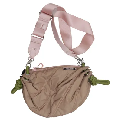 Shoulder-bag (Beige, Pink, Green) from Ganni
