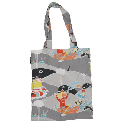 Canvas tas (Grijs, Meerkleurig) van Finlayson Katoen
