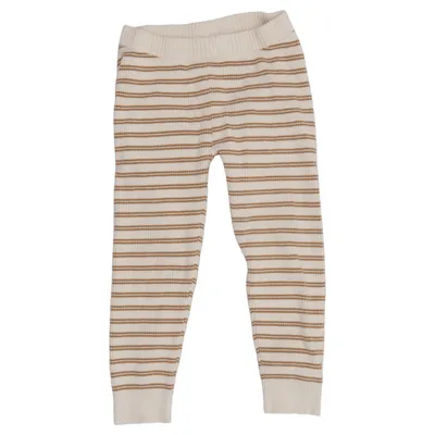 Leggings (Beige, Brun) från Flöss Elastan, Ekologisk bomull