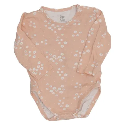 Body (Rosa, Vit) från ICA I Love Eco Elastan, Ekologisk bomull