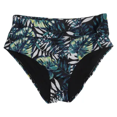 Bikiniunderdel (Sort, Grøn, Hvid, Blå) fra MyWear Elastan, Genanvendt polyester