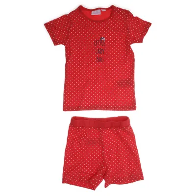 Set (Röd, Vit) från Impidimpi Bomull