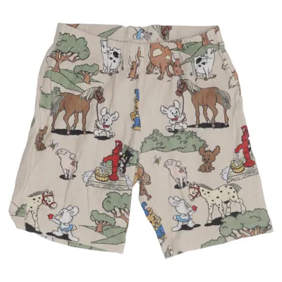 Pyjamasshorts (Beige, Flerfärgad) från Bamse by Lindex Bomull