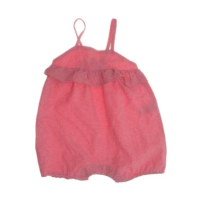 Overalls (Rød, Hvid) fra Zara Bomuld, Polyester