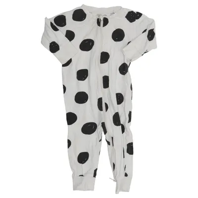 Rompers (White, Black) from Lindex Baby Cotton