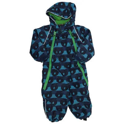 Outdoor overalls  (Blå, Sort, Grøn) fra Småfolk Polyester