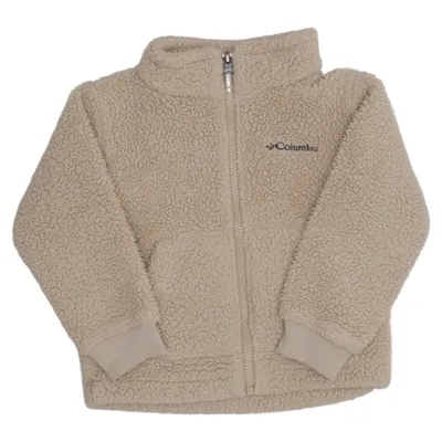 Fleece jacket (Beige) from Columbia Elastane, Polyester