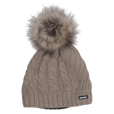 Pompon muts (Beige) van Eisbär